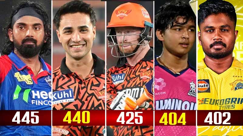 ऑरेंज कैप की रेस में संजू सैमसन, 400 रन के साथ टॉप-5 में एंट्री