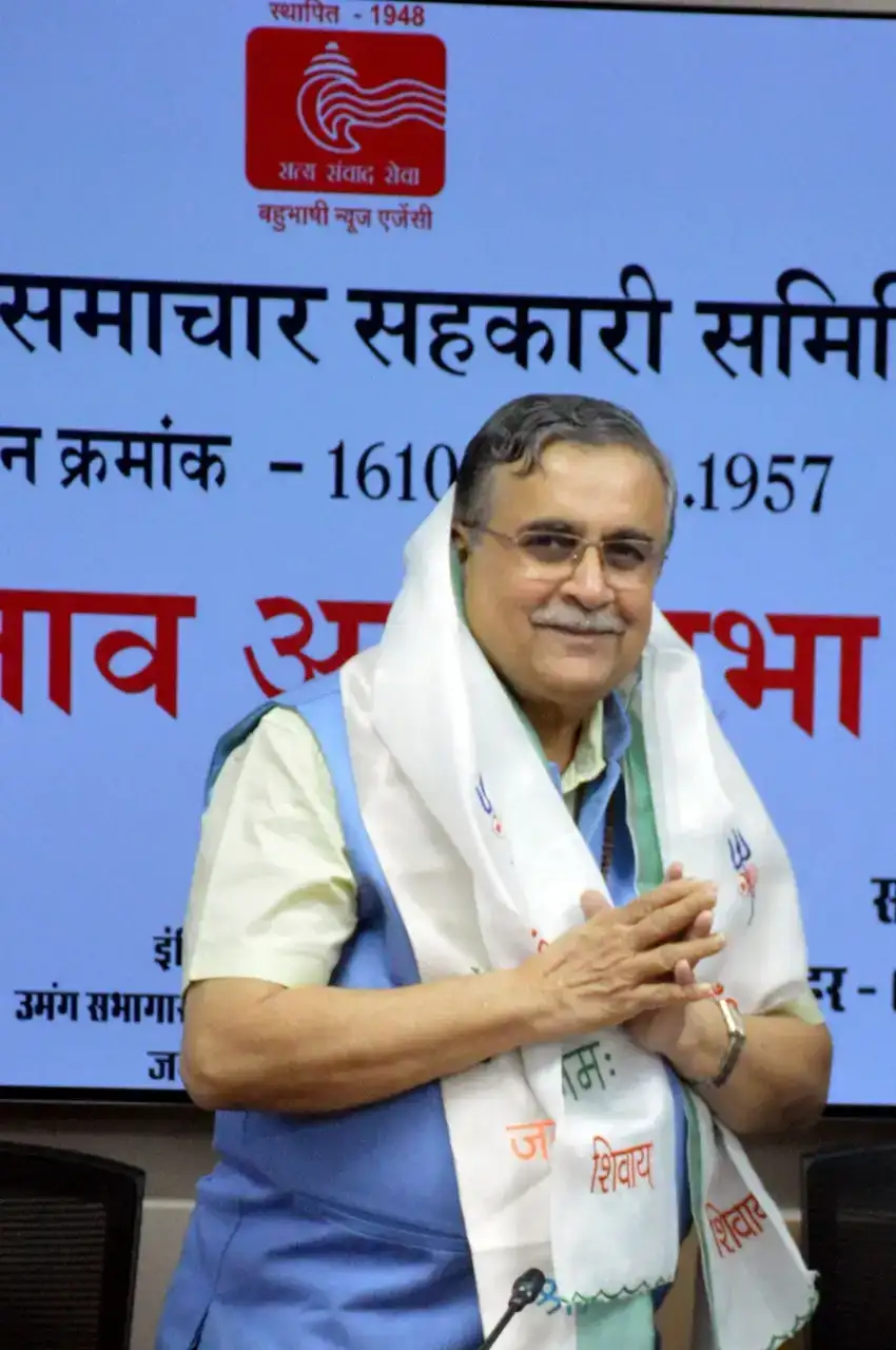 अरविन्द मार्डीकर दूसरी बार हि.स. के निर्विरोध अध्यक्ष निर्वाचित